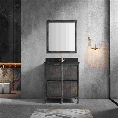 36 インチ ディストレスト ウッド ヴァニティ